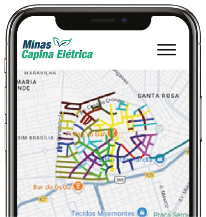 Minas Capina Urbana 41 georrefenciamento